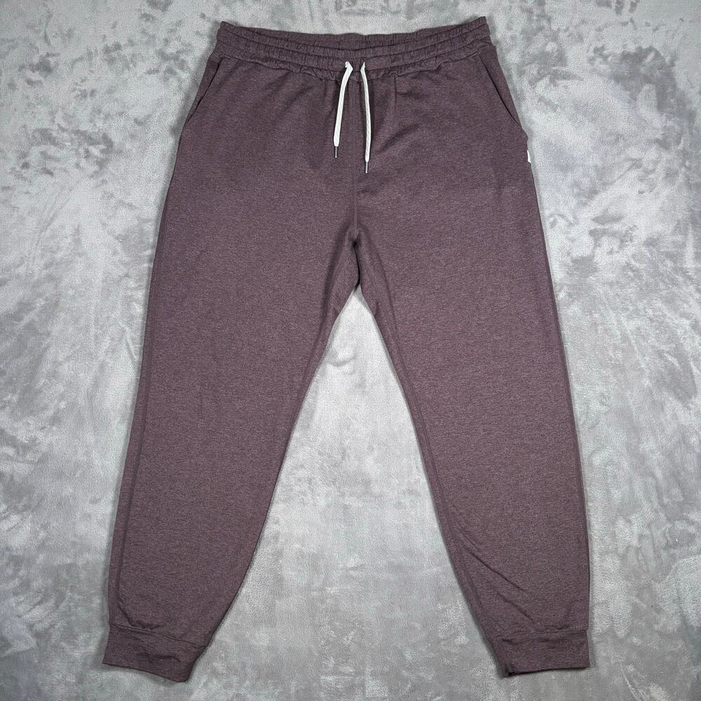 Vuori Heathered Plum Performance Joggers Est. Women’s L/XL